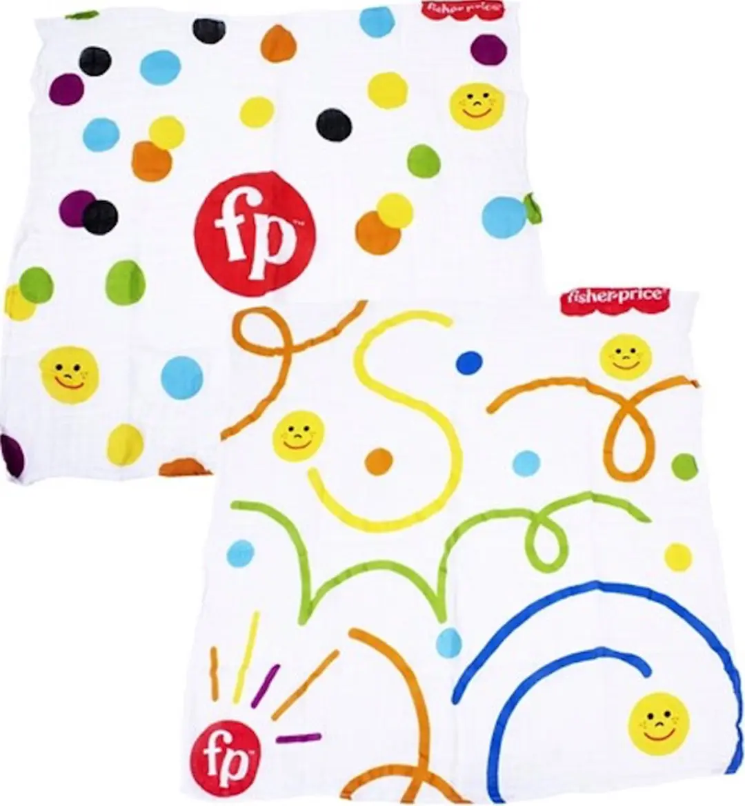 Fisher Price Hydrofiele Spuugdoekjes 60x60cm