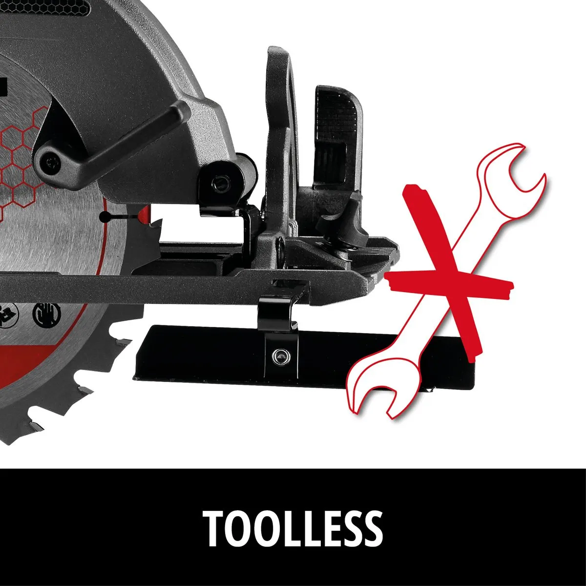 Einhell TE-CS 18/165-2 Li Solo Accu Cirkelzaag - 18V - Ø165mm