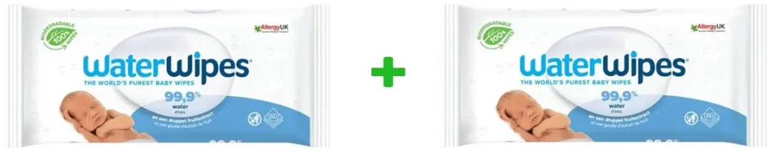 WaterWipes Babydoekjes 120 Stuks