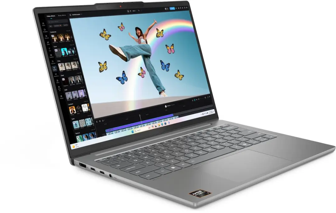 Lenovo IdeaPad Slim 5 14AHP10 Laptop - 14" WUXGA - 16GB RAM - 512GB SSD - Grijs - afbeelding 6 van 6
