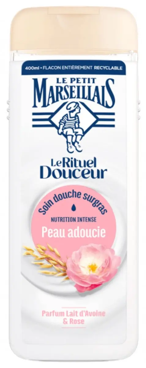 Le Petit Marseillais Rituel Douceur Havermout & Roos Douchegel 400ml