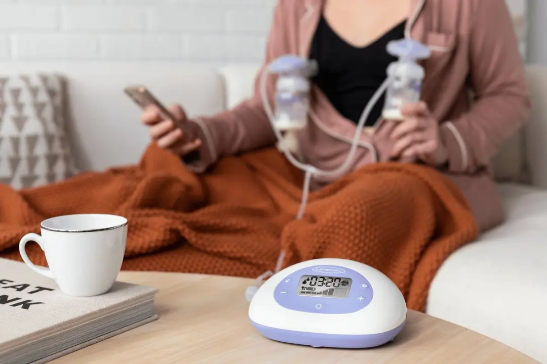 Lansinoh Dubbele Elektrische 2-in-1 Borstkolf - Wit - afbeelding 6 van 6