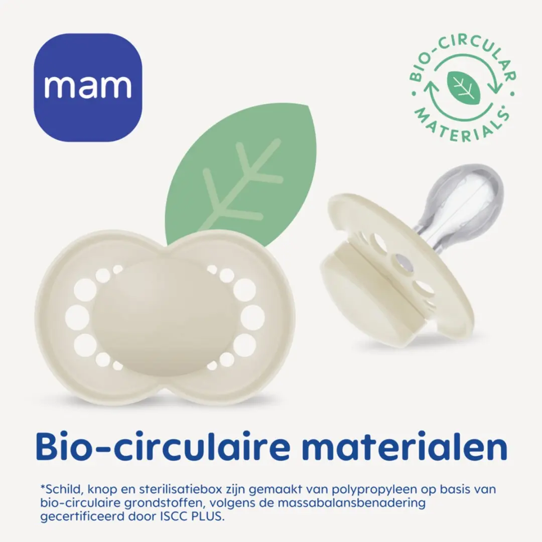 MAM Original Pure Silikon Fopspeen 16+ mnd - 2 Stuks