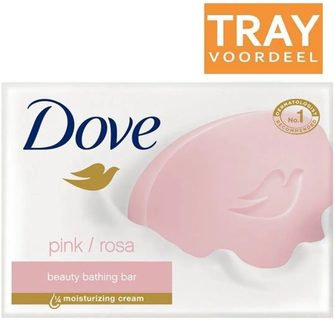 Dove Zeep Pink 48x90g
