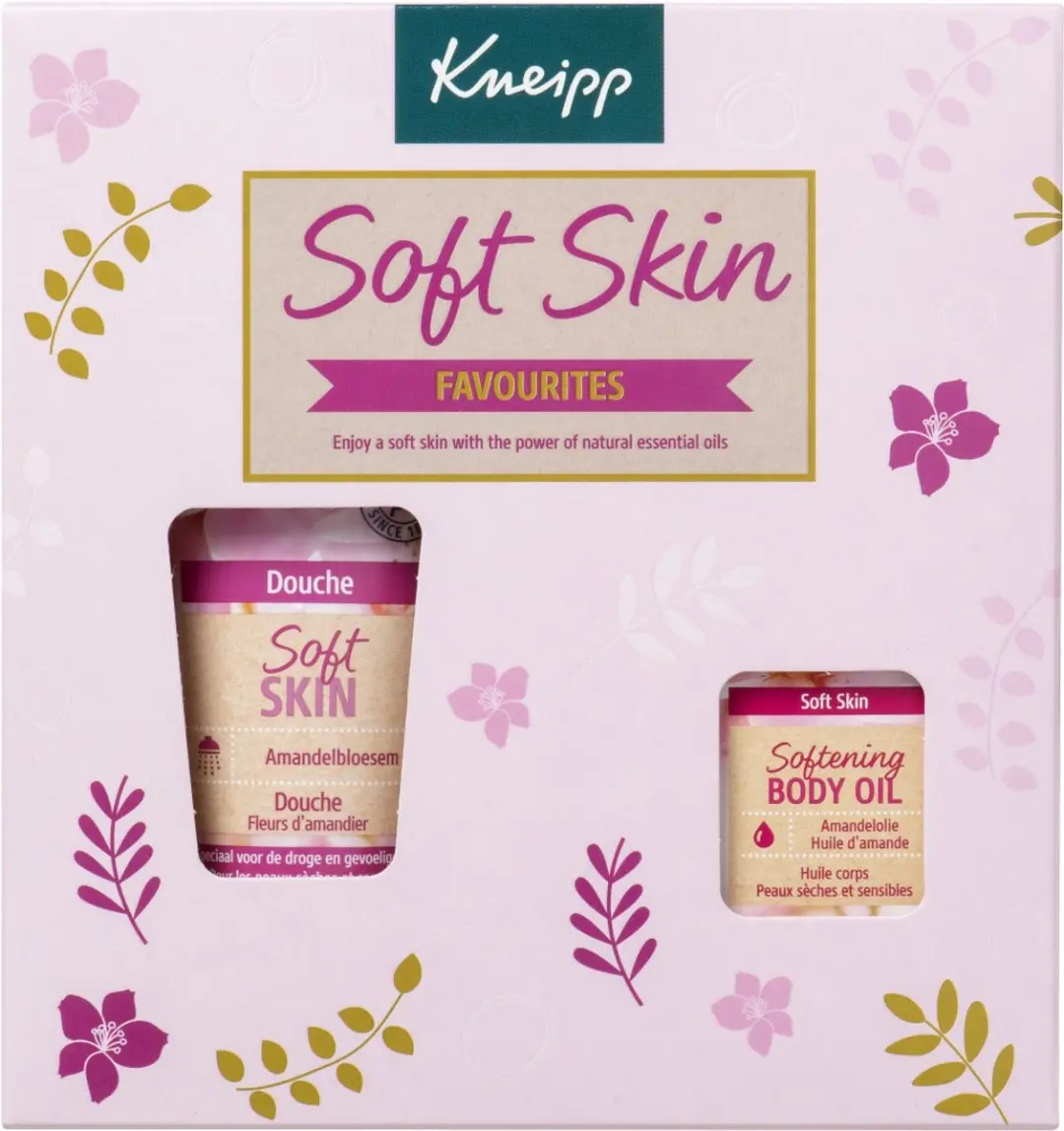 Kneipp Amandelbloesem Geschenkverpakking 4x2 Stuks - 95ml