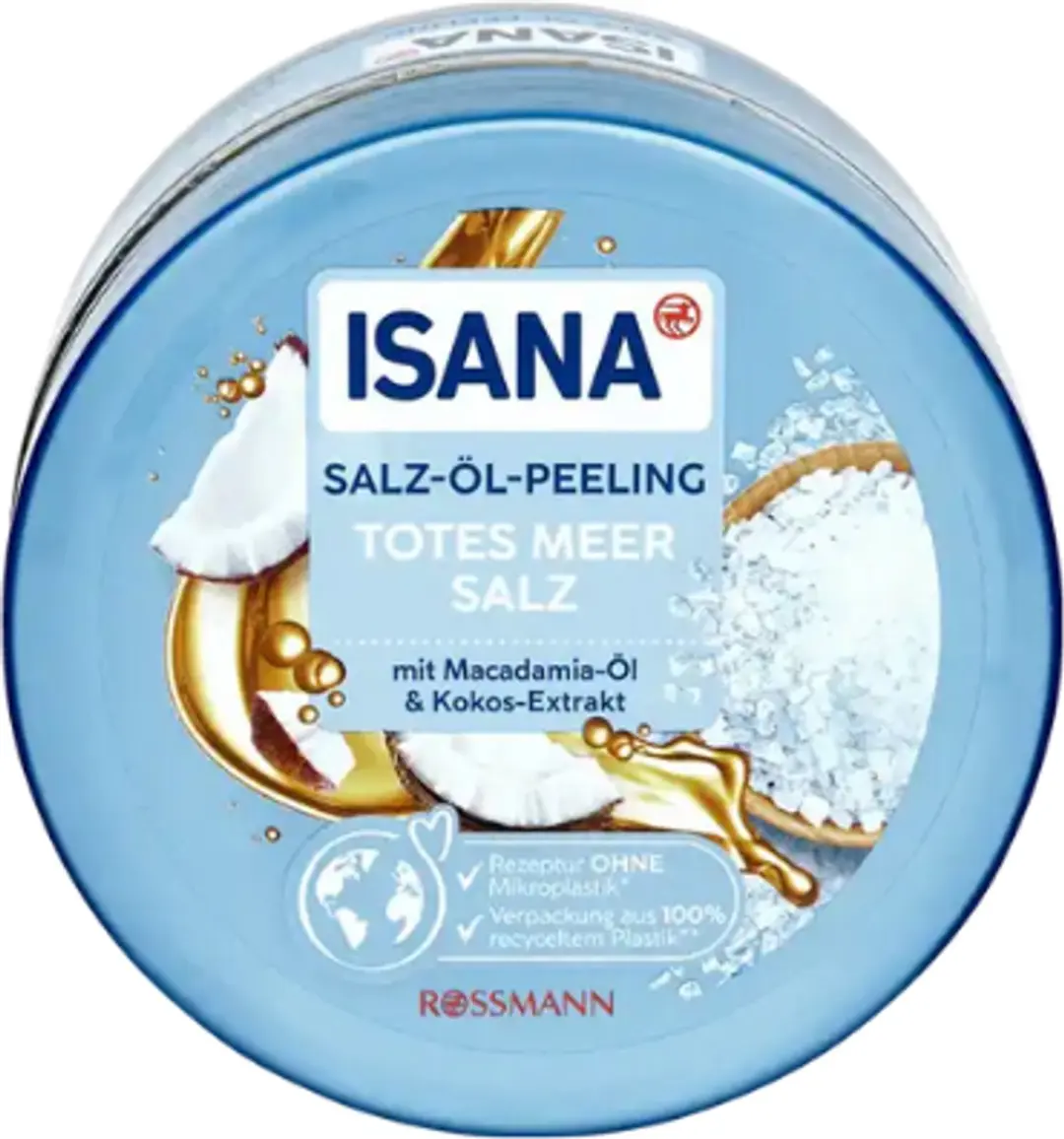 Isana Zoutpeeling Dode Zeezout 300g