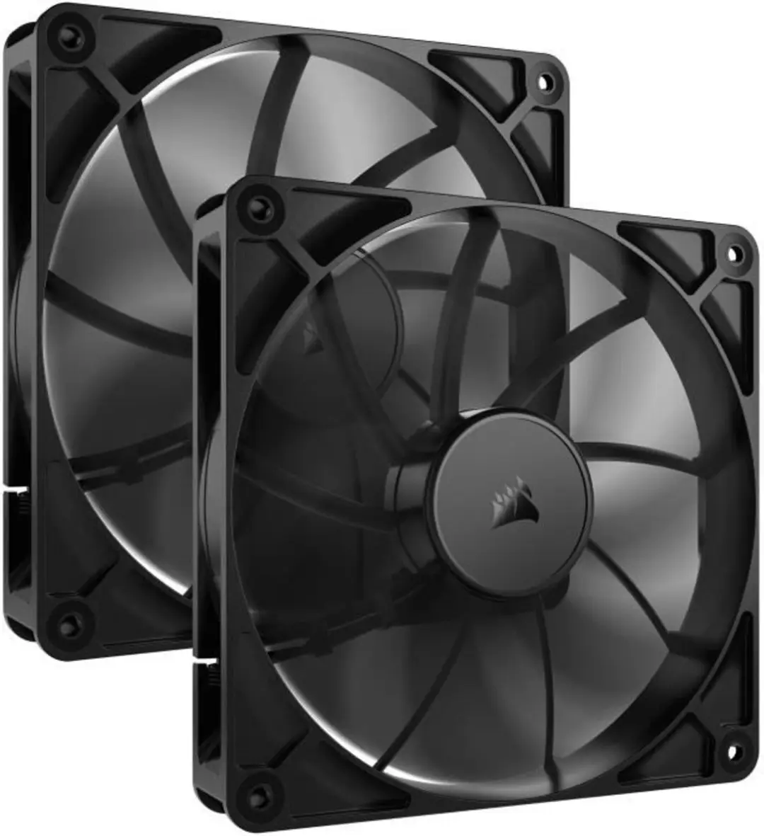 Corsair RS140 PWM Behuizingsventilatoren - 140 mm - 2 Stuks - Zwart - afbeelding 6 van 6