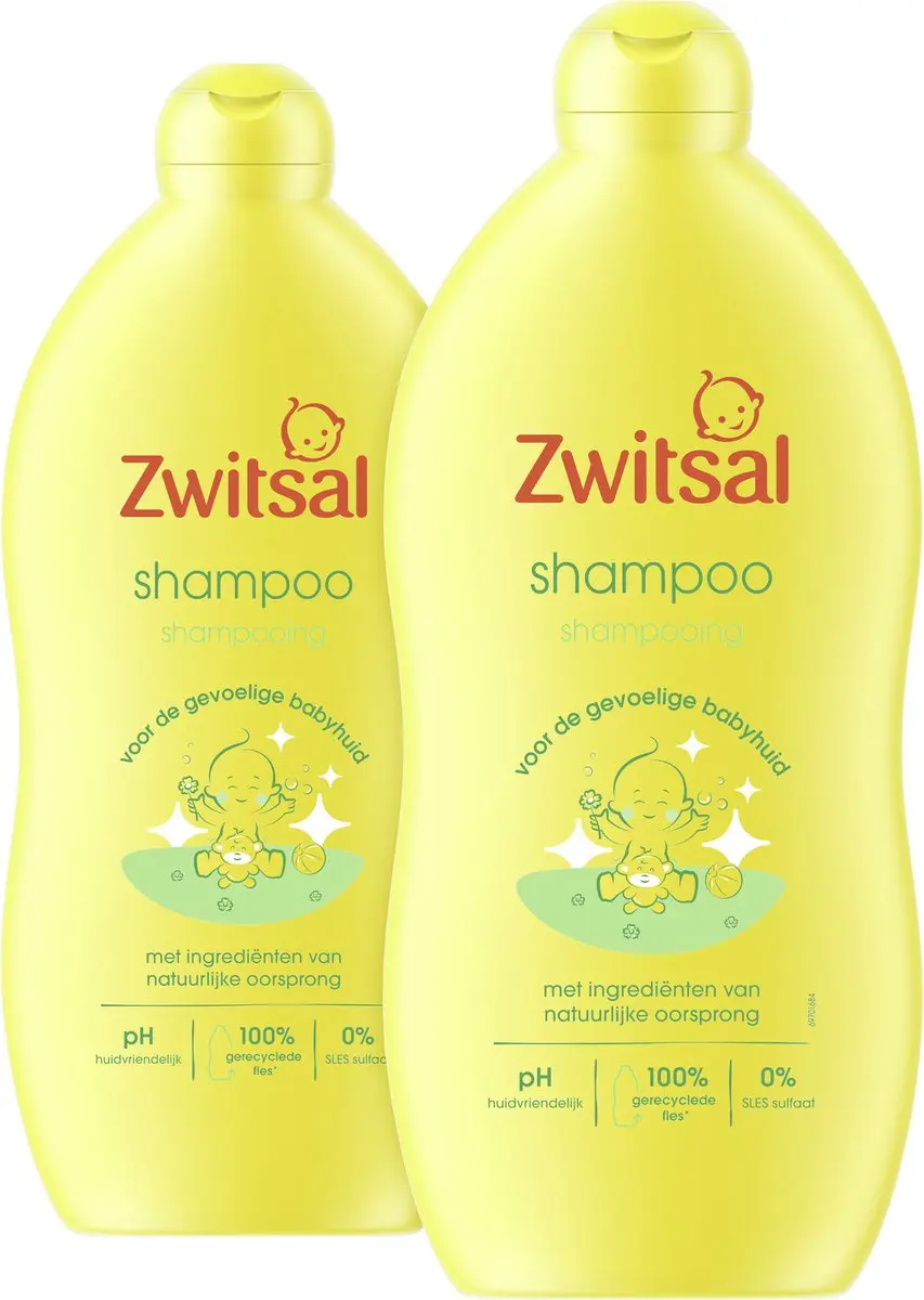 Zwitsal Baby Shampoo 2x700ml