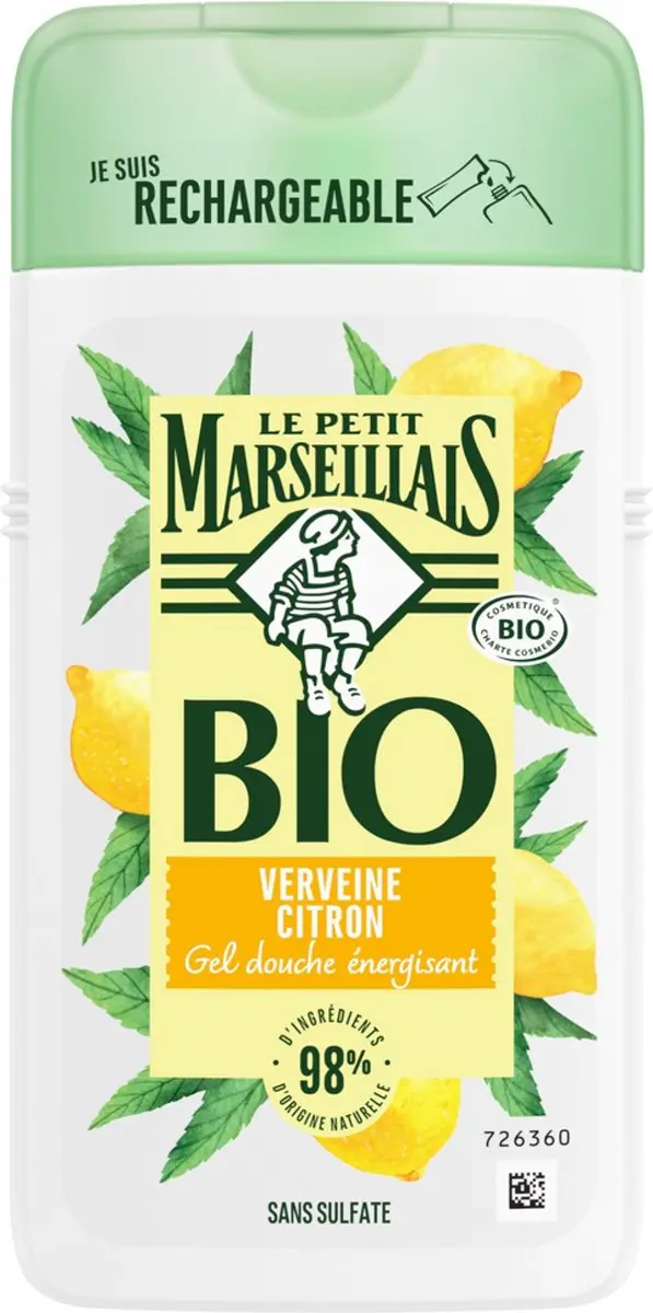 Le Petit Marseillais Citroen Verbena Douchegel 250ml