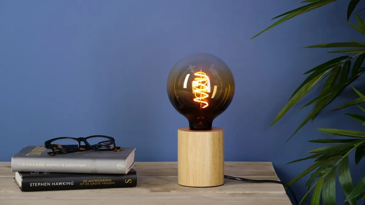 Eglo LED Lamp E27 G125 Zandkleur 1700K - 4W