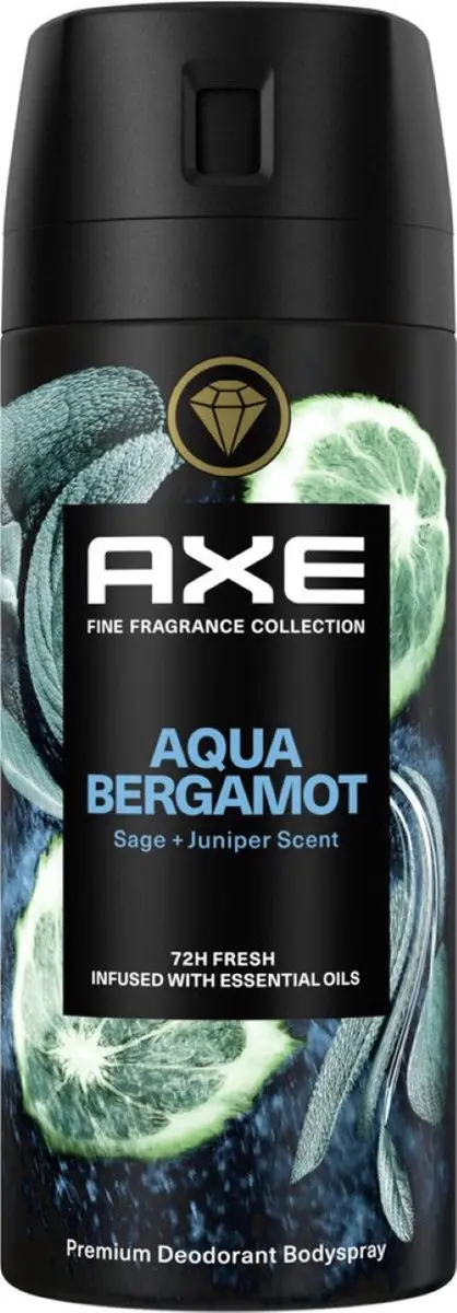 Axe Aqua Bergamot Douchegel & Deo Spray - 2x300ml + 2x150ml