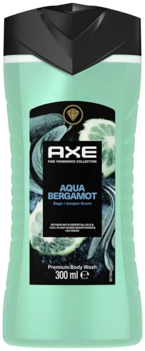 Axe Aqua Bergamot Douchegel & Deo Spray - 2x300ml + 2x150ml