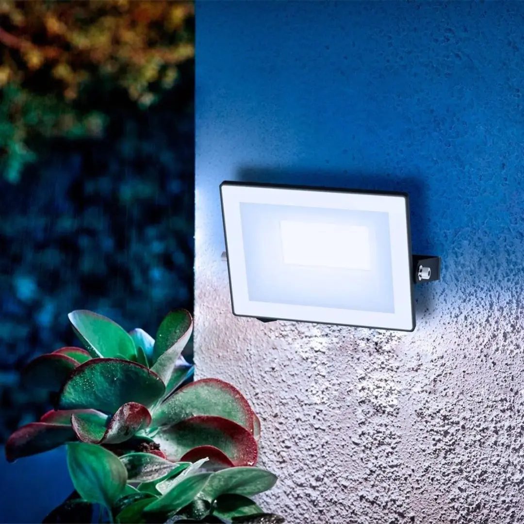 Philips Lois Floodlight 20W - Koel wit 5000K - Zwart