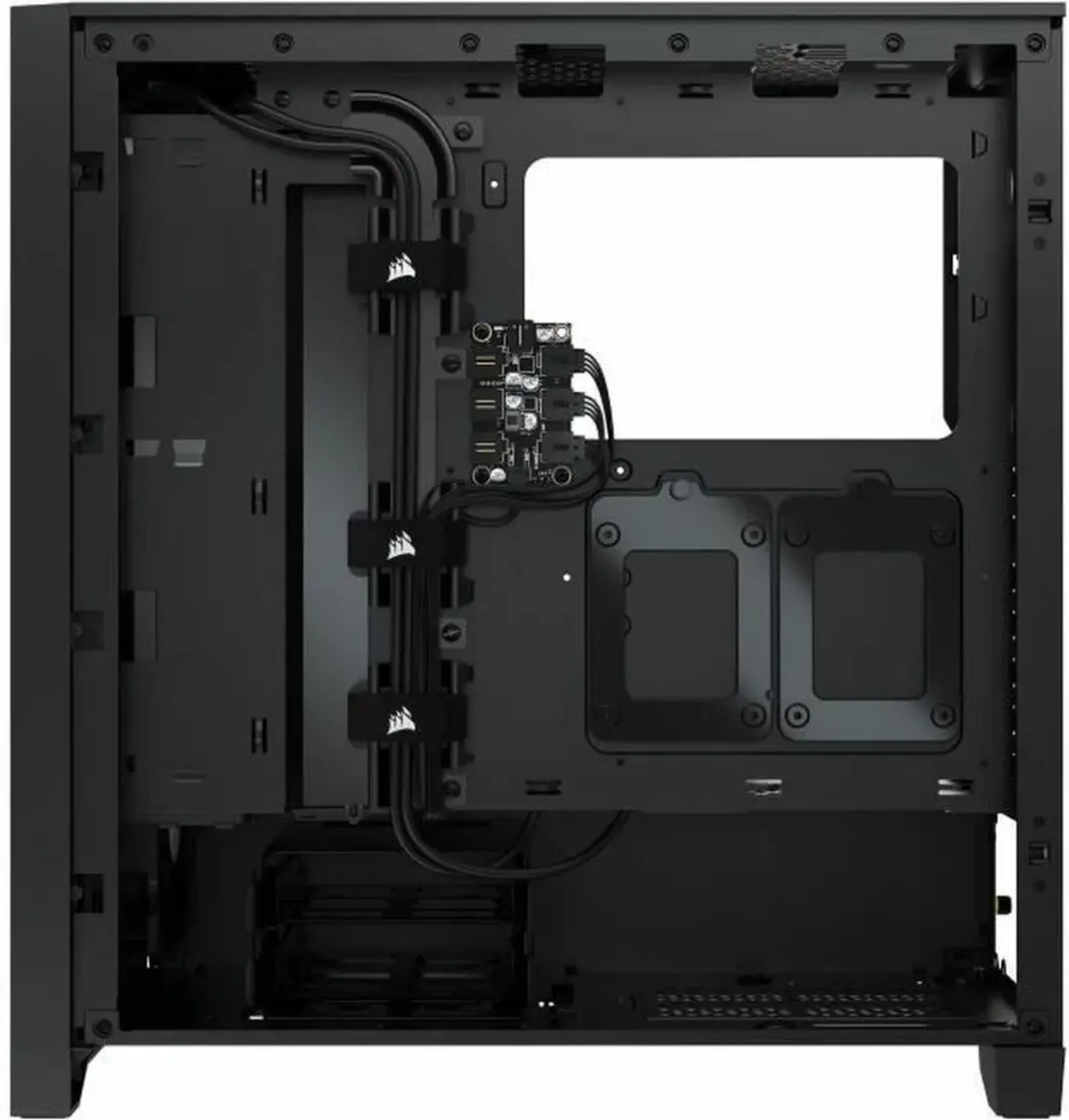 Corsair iCUE 4000X RGB ATX Behuizing - Zwart