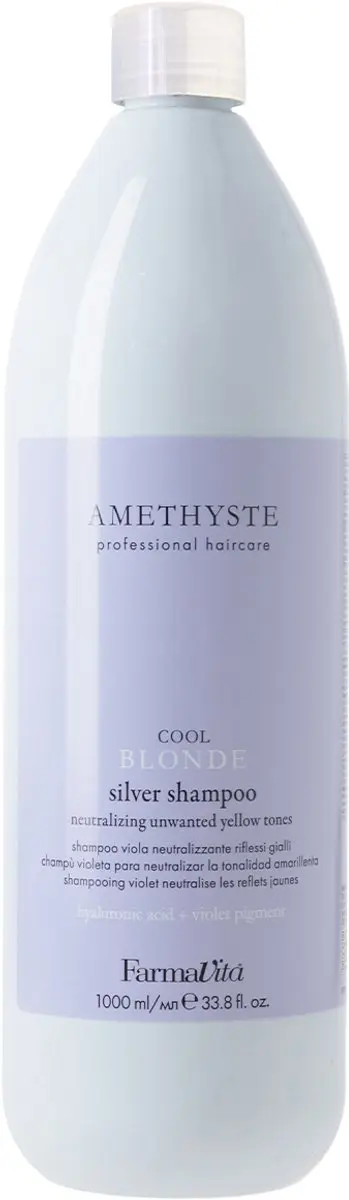 Farmavita Amethyste Cool Blonde Silver Shampoo 1000ml