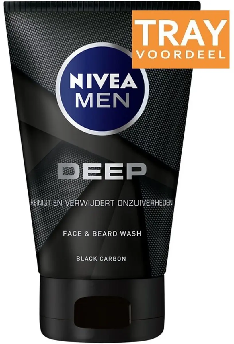 NIVEA Men Deep Face & Beard Wash 12x100ml