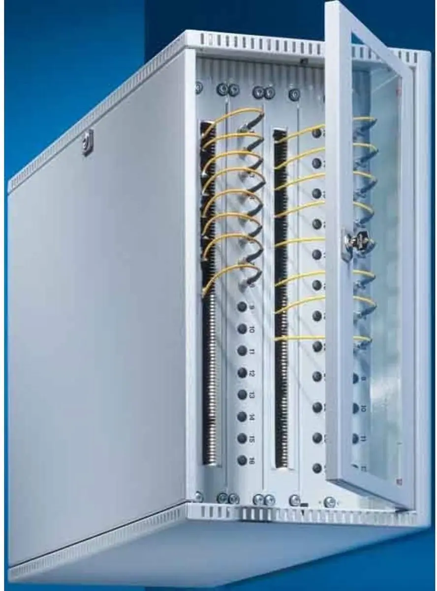 Rittal 7501.000 Patchkast 5HE - 300x550x600mm - Grijs-wit