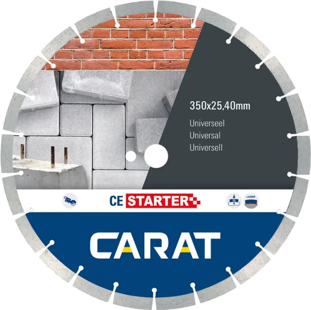 Carat Diamantzaagblad Universeel 350mm CES3504200