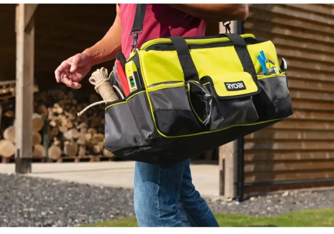 Ryobi Gereedschapstas 49L - Versterkte bodem - Geel/Zwart