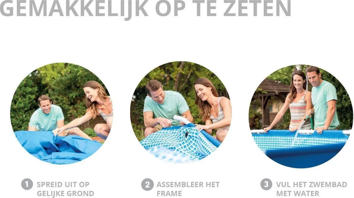 Intex 28236GN Zwembad - 457x122cm - Blauw