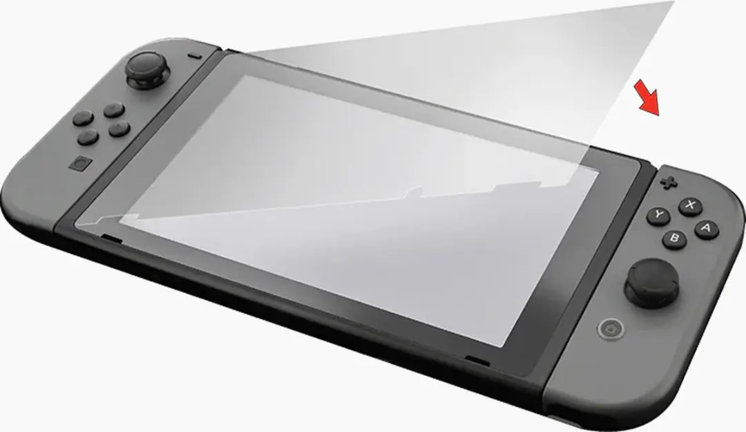 Fonu 11040 Screenprotector Nintendo Switch - Ultrabright Glas - 2 Stuks