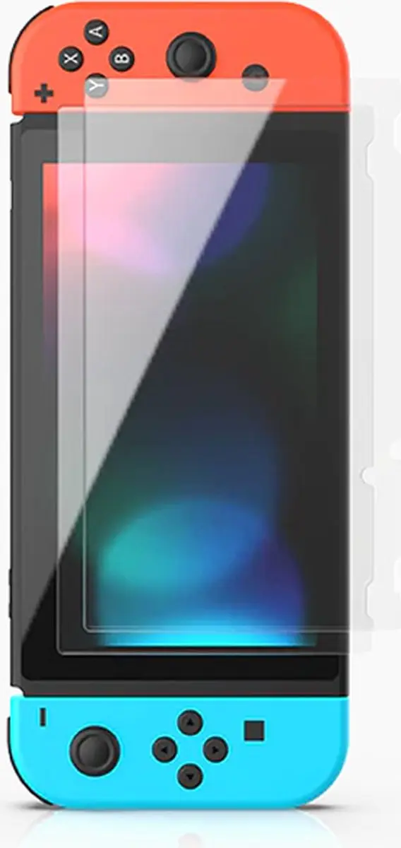 Fonu 11040 Screenprotector Nintendo Switch - Ultrabright Glas - 2 Stuks