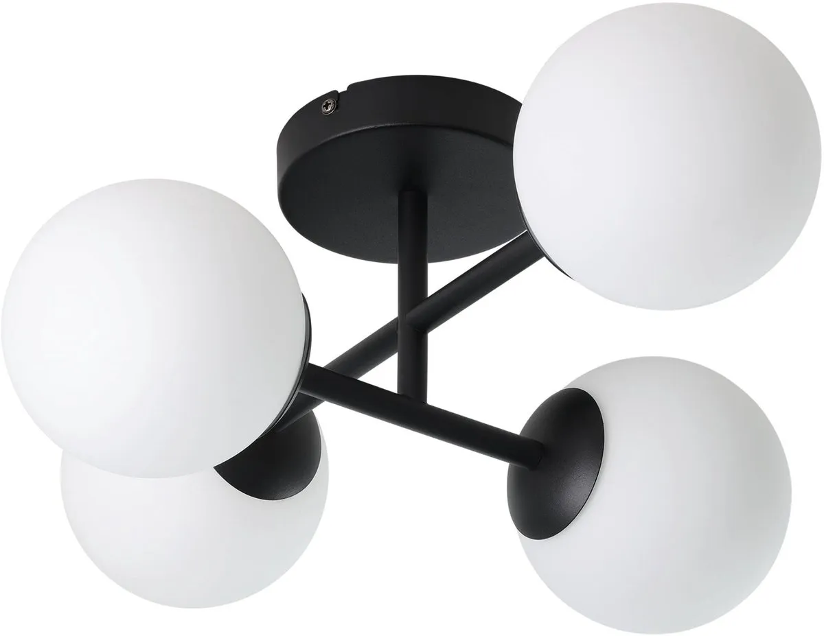 Eglo Castrovido Plafondlamp G9 47.5cm - Zwart/Wit