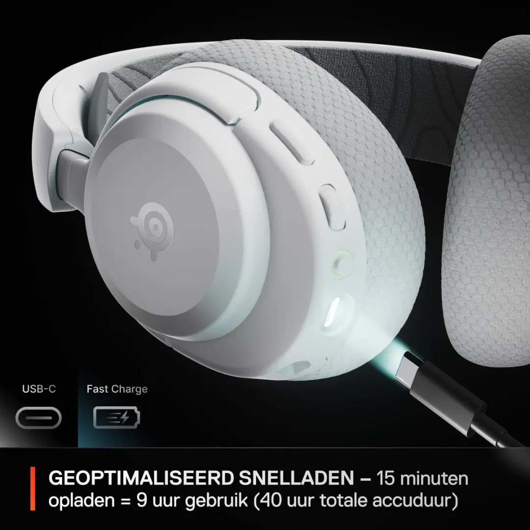 SteelSeries Arctis Nova 3 61776 Gaming Headset - Wit