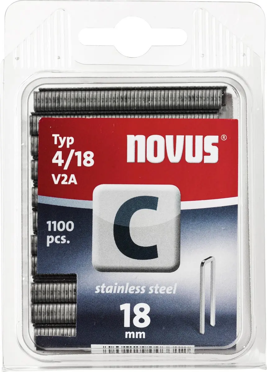 Novus Smalrug Nieten C 4/18mm