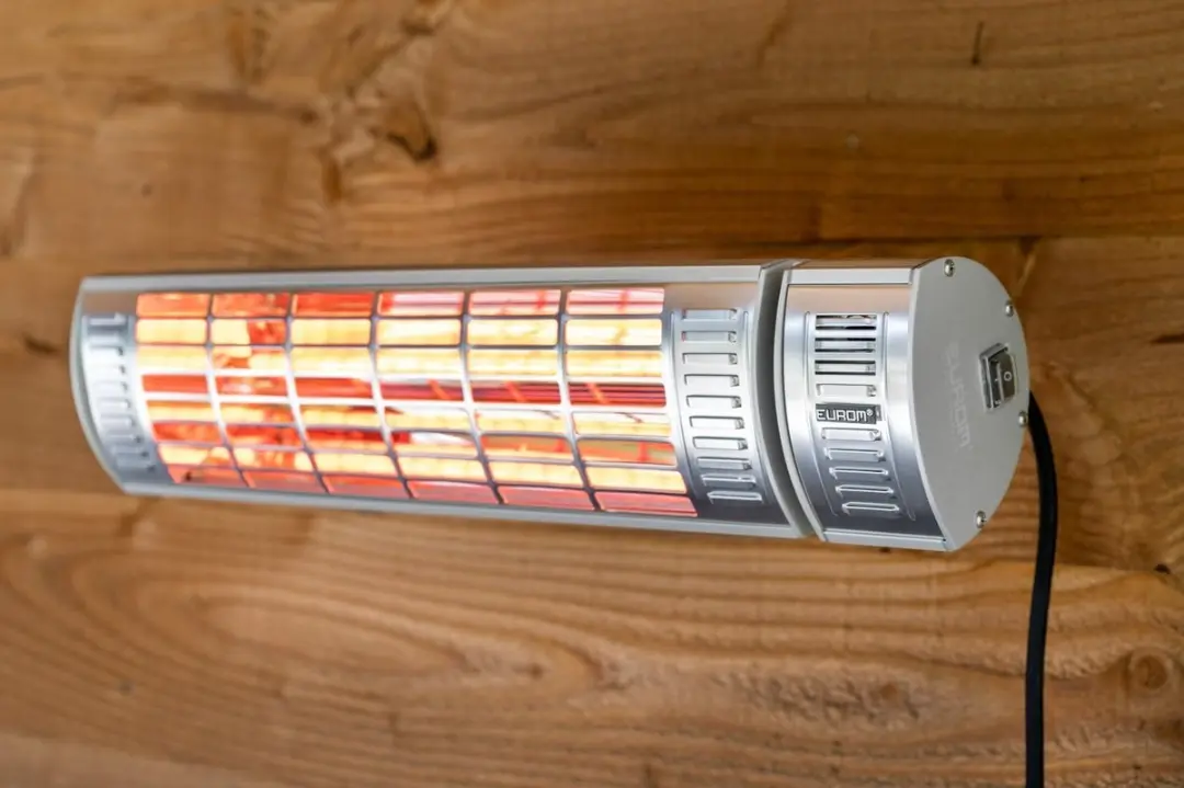 Eurom Golden 1300 Comfort Infrarood Terrasverwarmer 1300W - Grijs