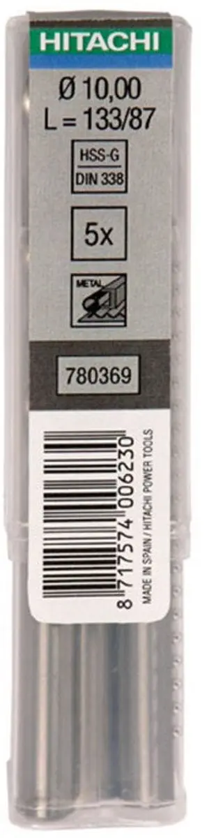 Hikoki HSS-G Metaalboor 10mm