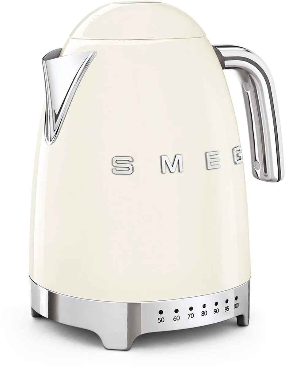 SMEG KLF04CREU - Waterkoker - Crème - 1,7L - 7 temperaturen