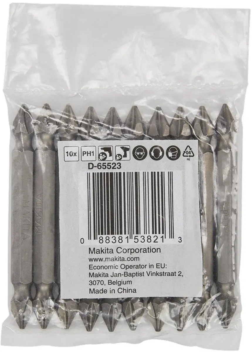 Makita PH1-PH1 Schroefbit 10 Stuks