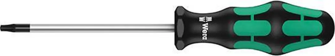Wera TORX TX 8 T Schroevendraaier 60mm - 1 Stuk - Groen/Zwart