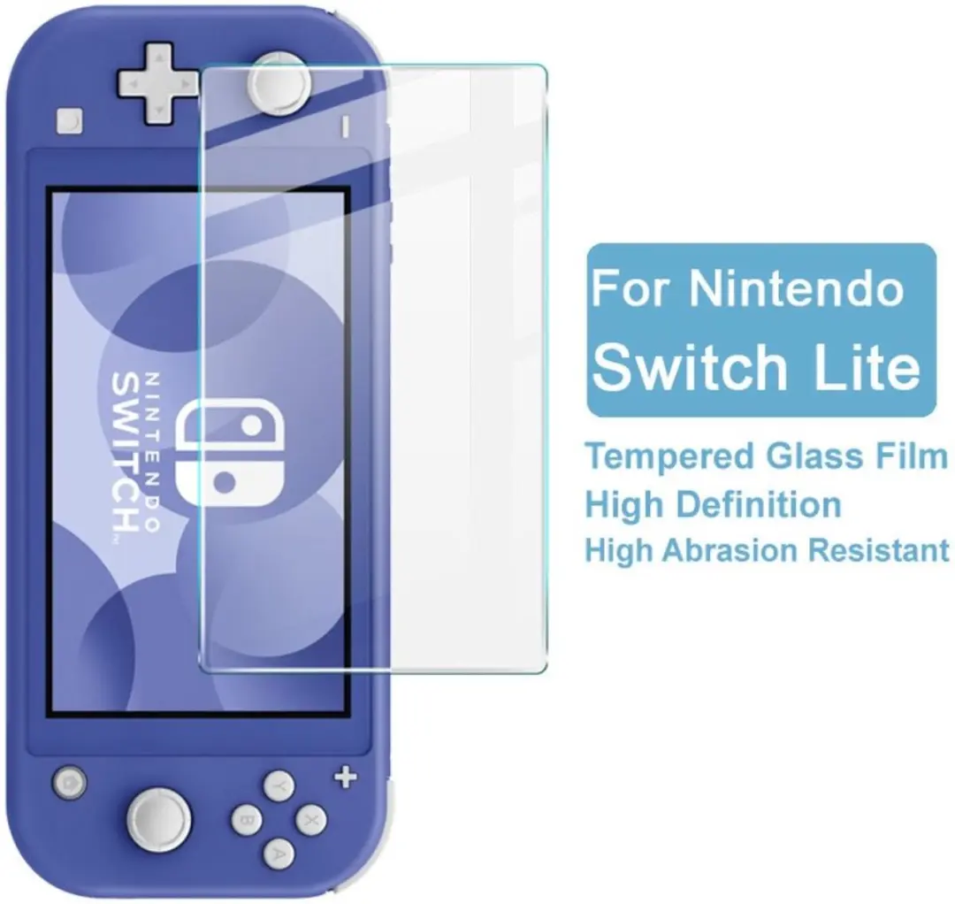 Fonu 11042 Screenprotector Nintendo Switch Lite - Ultrabright Glas - 2 Stuks