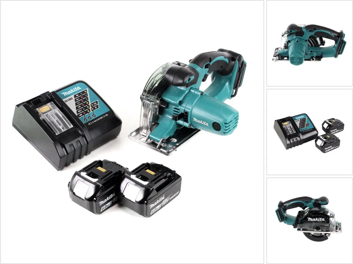 Makita DCS 552 RG 18V Accu Metaalzaag 136mm