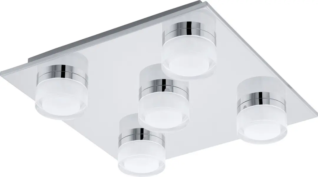 Eglo Romendo Plafonnière 5 Lichtpunten - Chroom