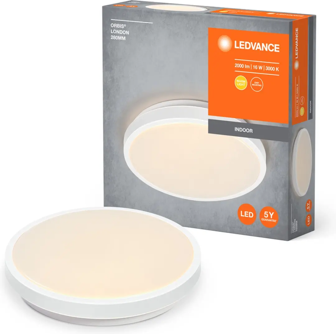LEDVANCE Orbis London Plafondlamp 16W 2000lm - 28cm