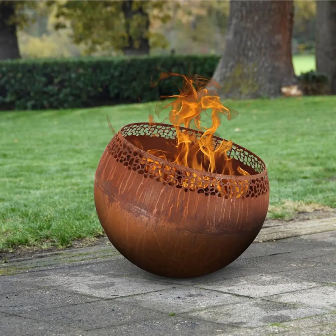 Esschert Design Vuurplaats Bolvormig Roestbruin