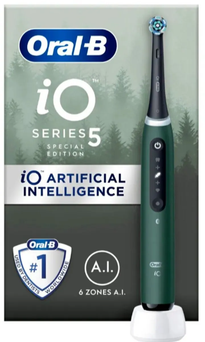 Oral-B iO5 iO5 Series5 Elektrische Tandenborstel - Groen - afbeelding 6 van 6