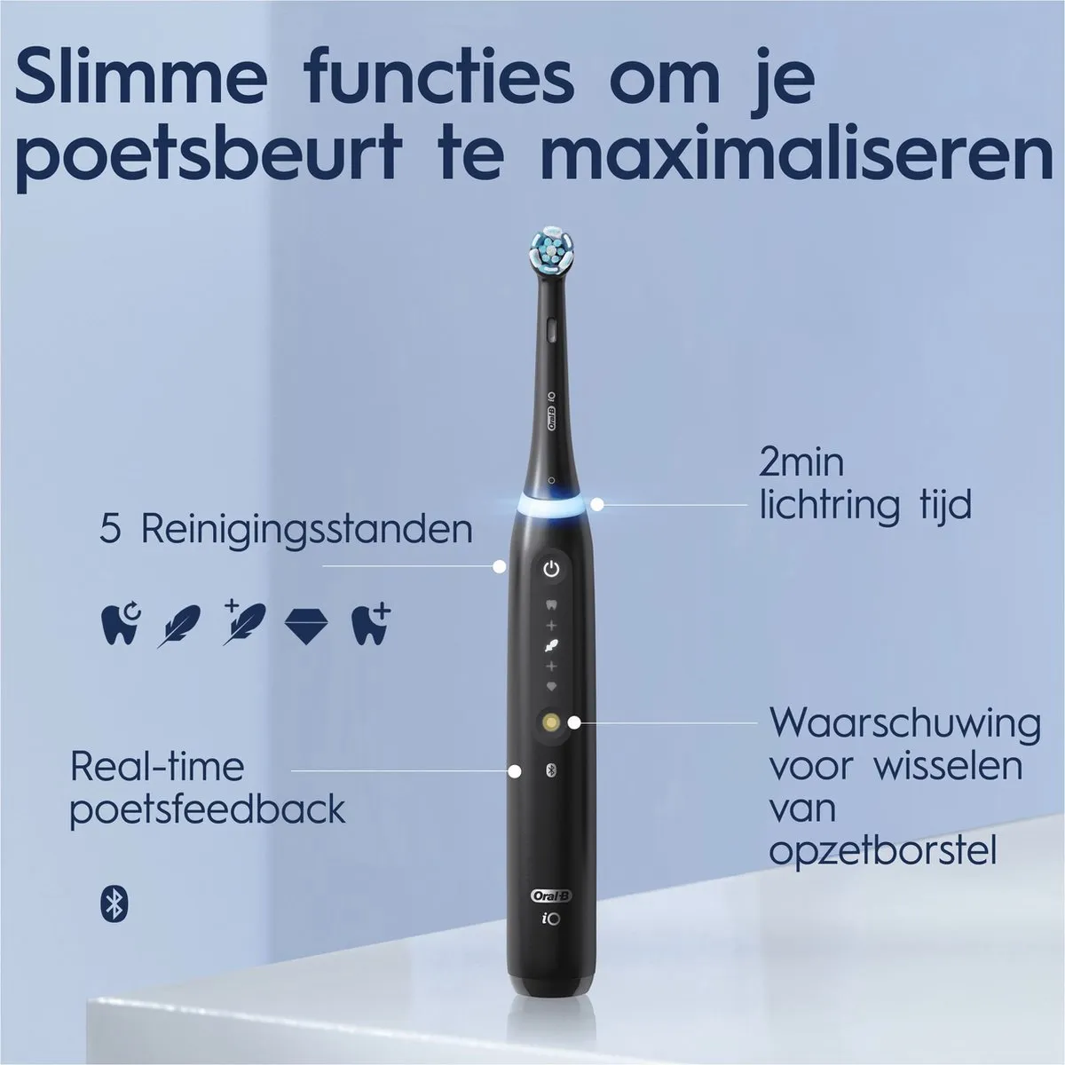 Oral-B iO5 iO5 Series5 Elektrische Tandenborstel - Groen