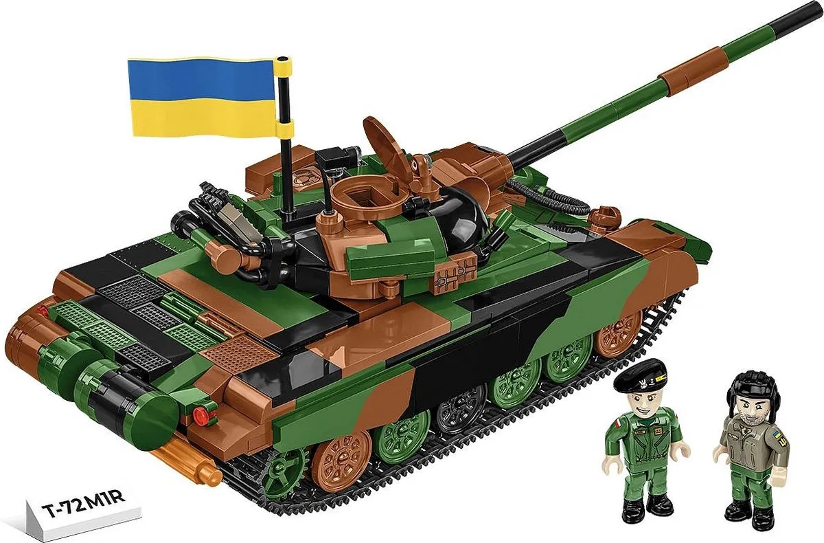 Cobi T-72M1R COBI-2624 Tank - 724 Stukken - Meerkleurig