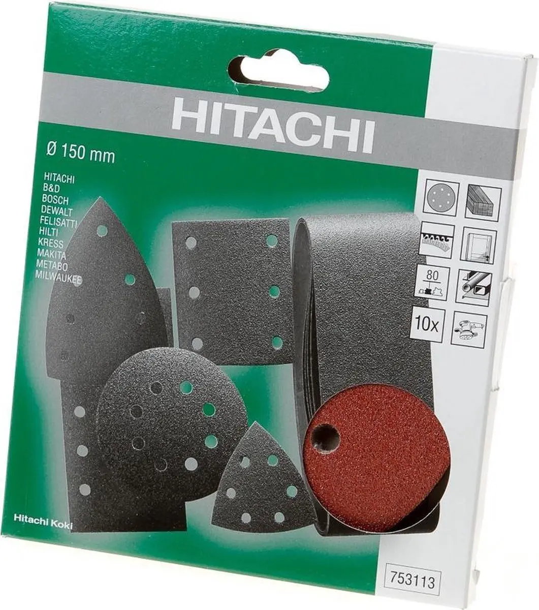 Hikoki Schuurschijf Ø150mm K80