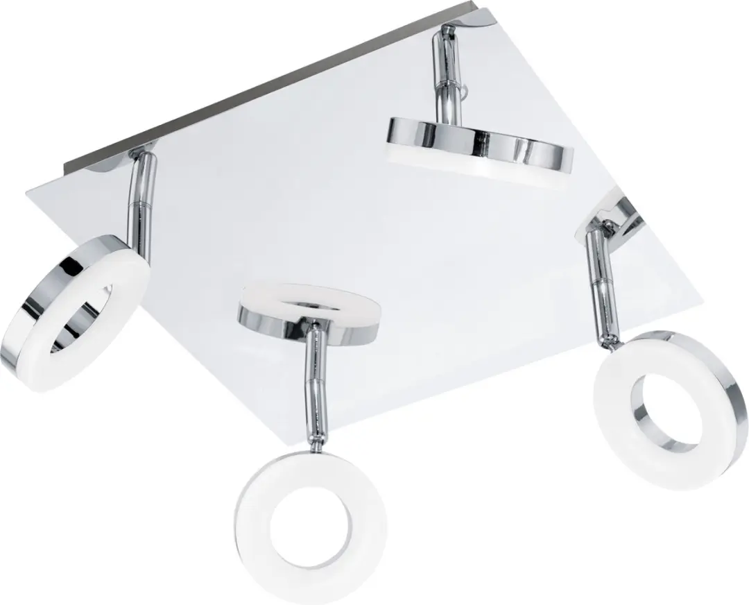 Eglo Gonaro Spot 4 Lichtpunten LED 280x280mm