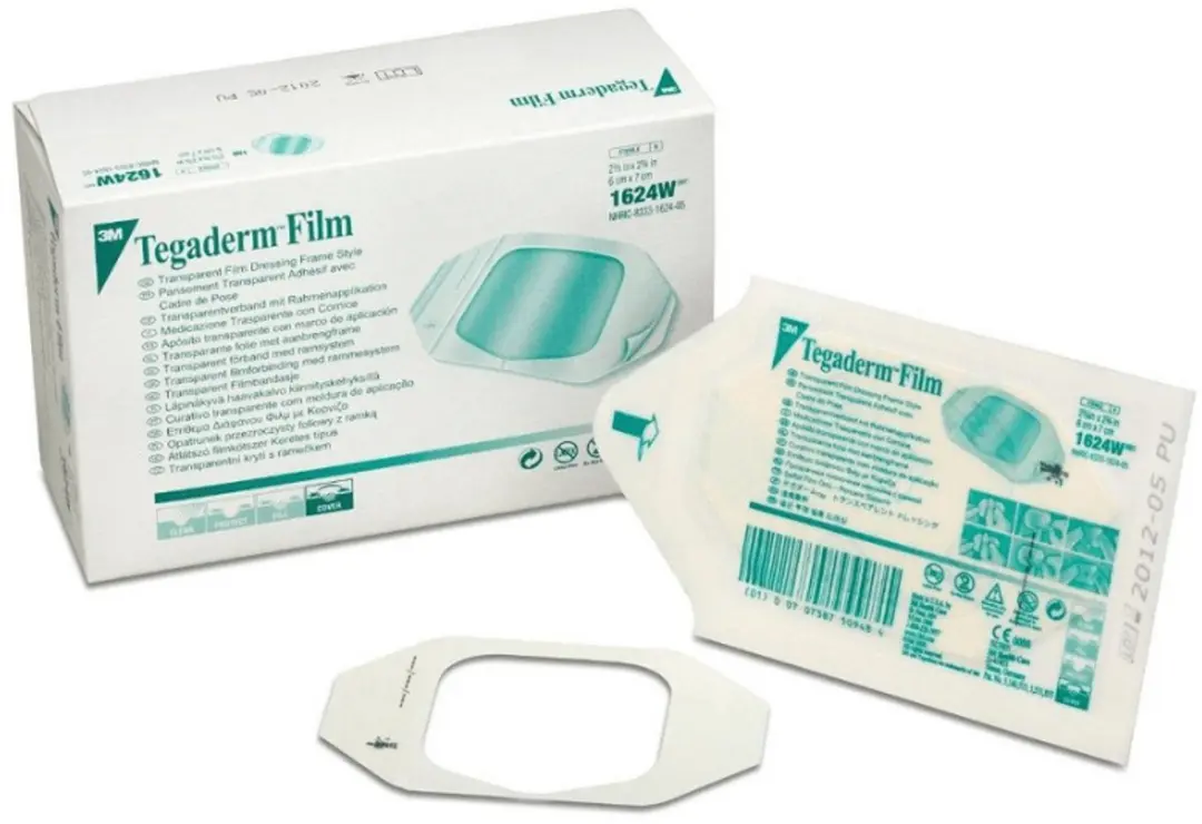 3M Tegaderm Transparante Film Dressing 6x7cm - 100 Stuks