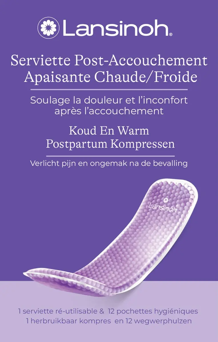 Lansinoh Verzachtend Kraamverband Koud & Warm