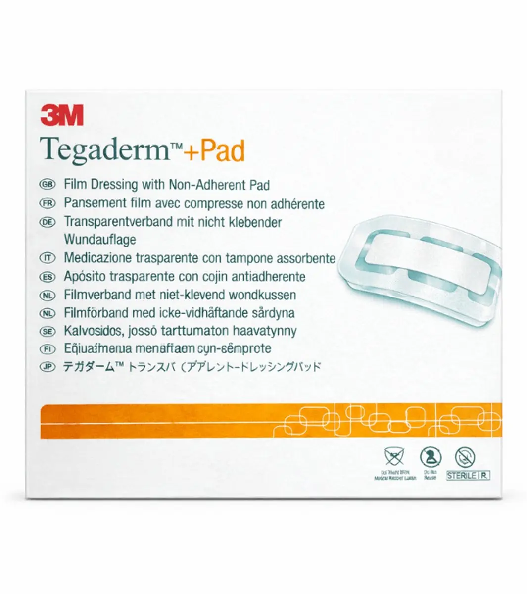3M Tegaderm + Pad Transparant 9x15cm - 25 Stuks