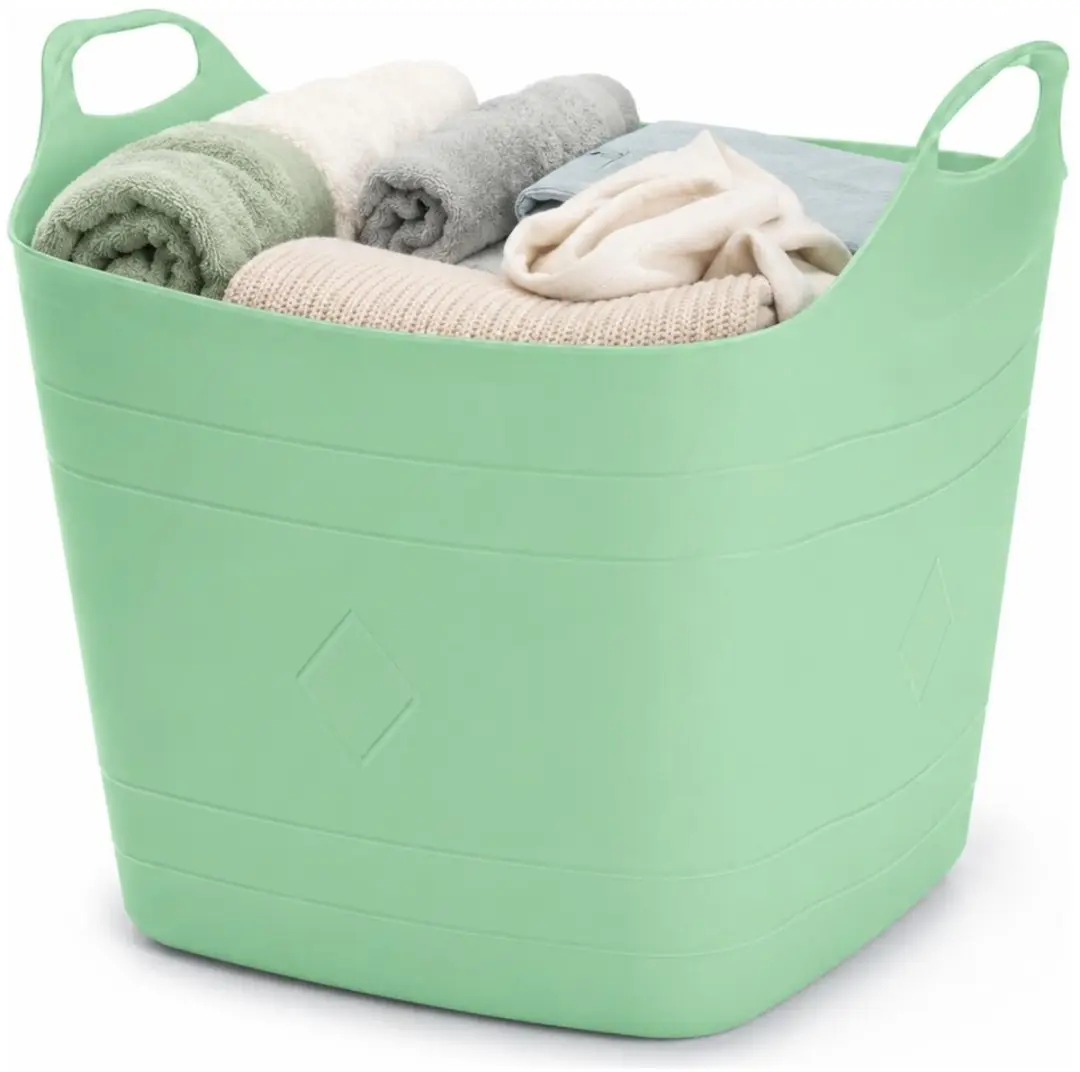 Excellent Houseware Flexibele Emmer 15L - 2 Stuks - Lime