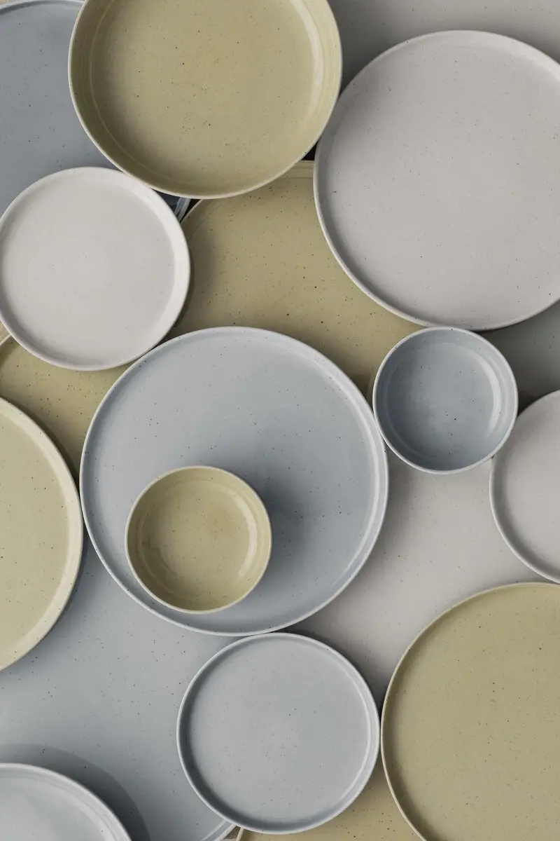 Blomus Sablo Stone Mok - Lichtgrijs/Blauw