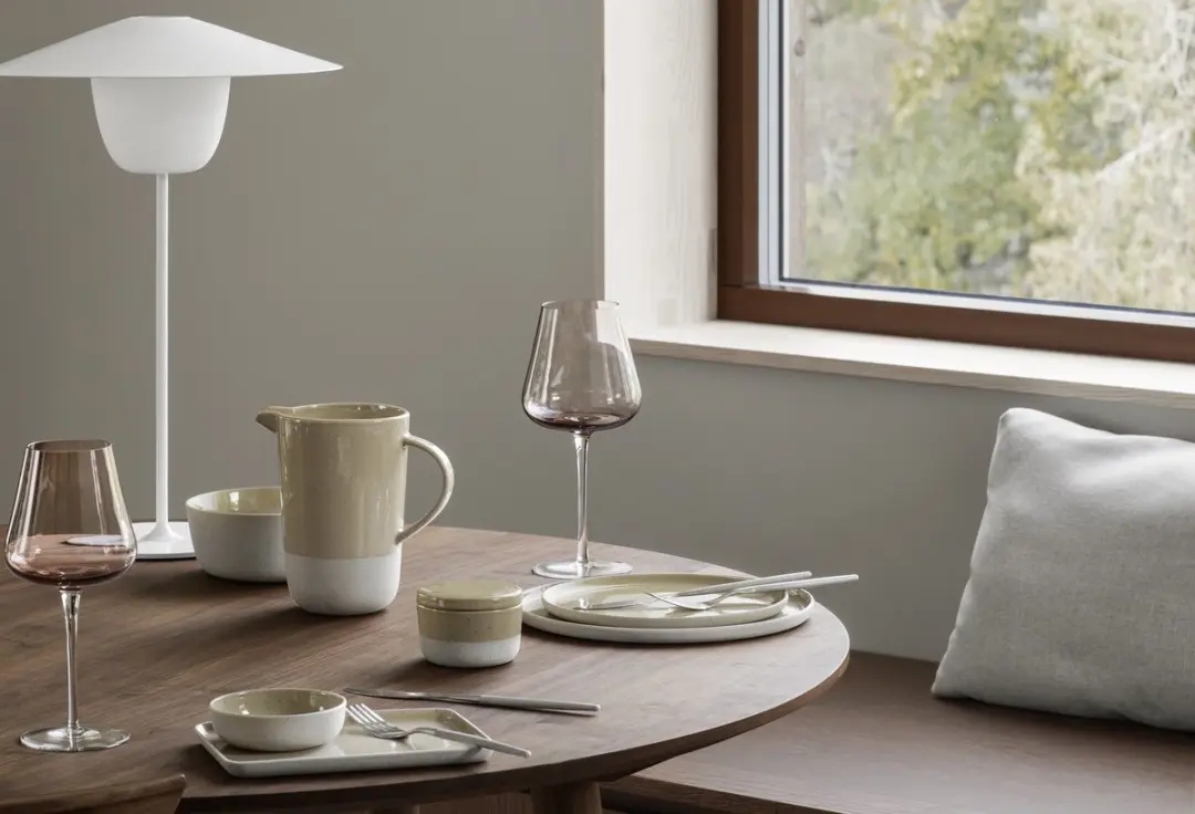 Blomus Sablo Cloud Schaal - 4-delig - Lichtgrijs/Beige